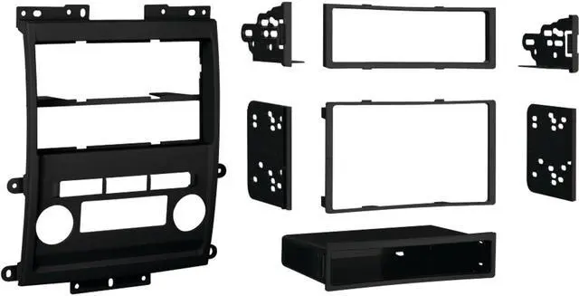 Alt view image 2 of 9 - METRA 99-7428B DOUBLE DIN INSALLATION DASH KIT FOR 2009 NISSAN FRONTIER LE / SE