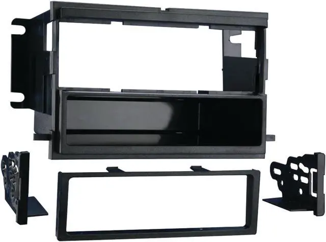Alt view image 4 of 13 - METRA 99-5808 SINGLE DIN INSTALLATION KIT FOR 2004-07 FORD & MERCURY VEHICLES