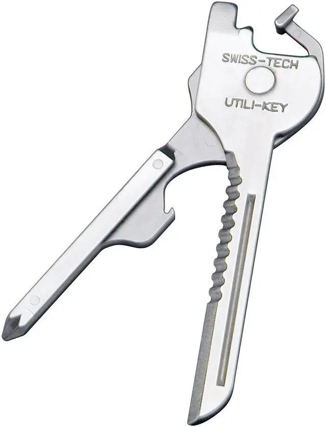 Main image of Swiss+Tech ST66676 Utili-Key 6-in-1 Key Ring Multi-Function Tool