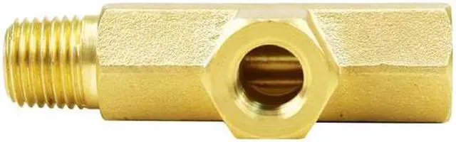 Main image of VIAIR 92848 Air Compressor Nickel Plated Multiport T Fitting