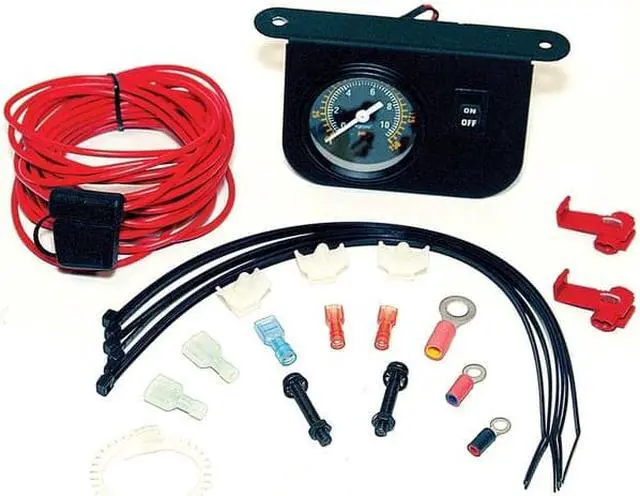 Alt view image 2 of 6 - Viair 20062 Illuminated Dash Panel Gauge Kit 30 Amp