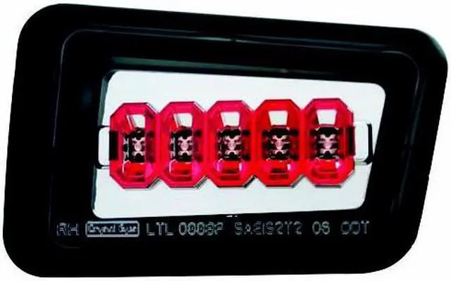 Main image of IPCW LEDT-343BPC Hummer H2 2005 - 2008 Bumper Lights Rear Crystal Clear