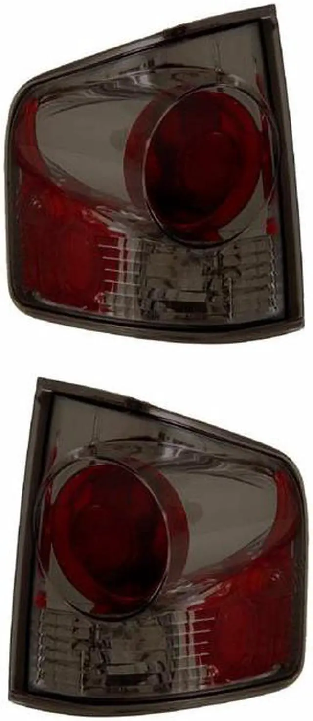 Main image of CG CHEVY S-10 / G.M.C SONOMA 94-04 TAILLIGHT 3D STYLE DARK SMOKE 03-CS9401TLAG4DS PAIR