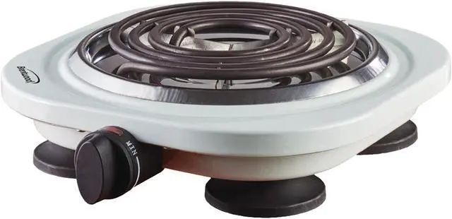 Main image of Brentwood Appliances Electric 1,000Watt Single Burner (White) TS-321W
