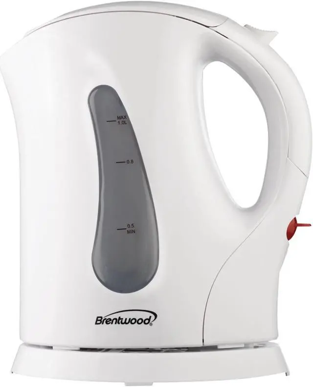 Main image of Brentwood Appliances 1L Cordless Plastic Tea Kettle KT-1610