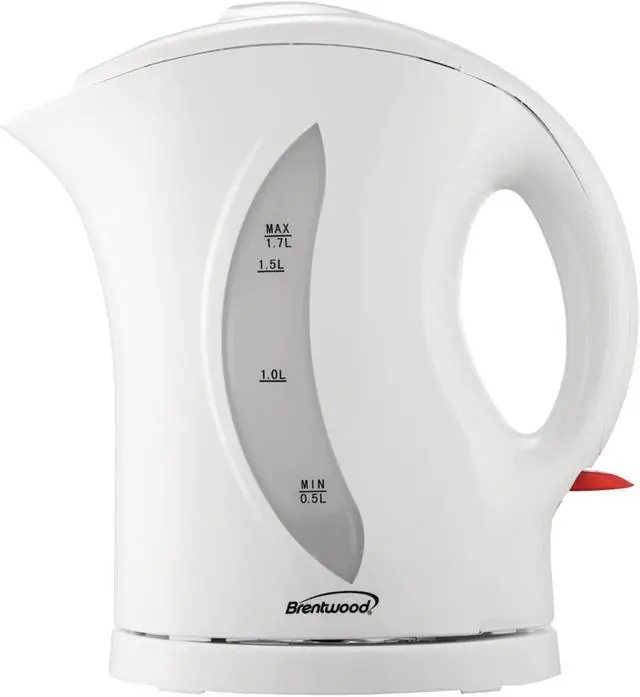 Main image of Brentwood Appliances 1.7L Cordless Plastic Tea Kettle KT-1617