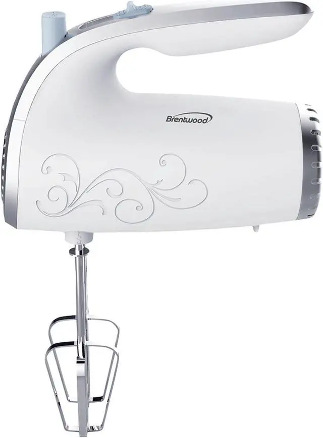 Main image of Brentwood Appliances 5 Speed Hand Mixer (White) HM-48W