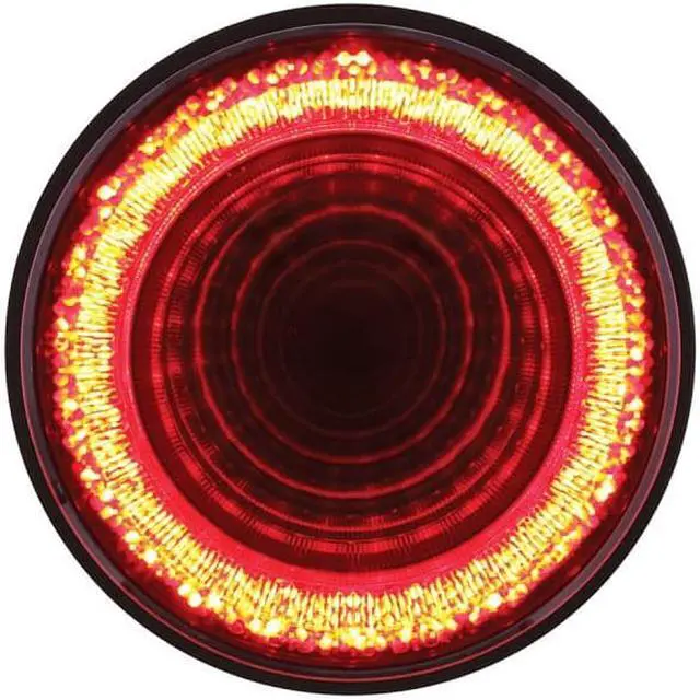 Main image of United Pacific Industries 24 LED 4" "MIRAGE" Stop, Turn & Tail Light - Red LED/Red Lens Led 36652