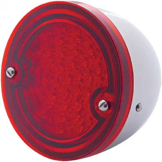 Main image of United Pacific Industries 1960-66 Chevy Truck LED Tail Light Assembly - SS/Red Lens  Tail Light CTL6066SR