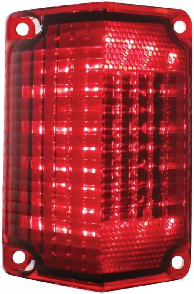 Main image of United Pacific Industries 1968-69 Chevy El Camino & Station Wagon LED Tail Light Lens - L/H  Tail Light CTL6869LED-L
