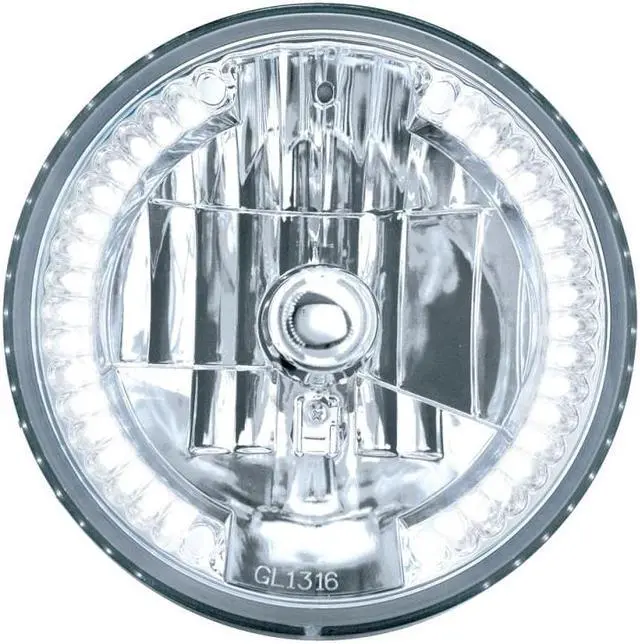 Main image of United Pacific Industries 7" 34 White LED Crystal Headlight Headlight 31379