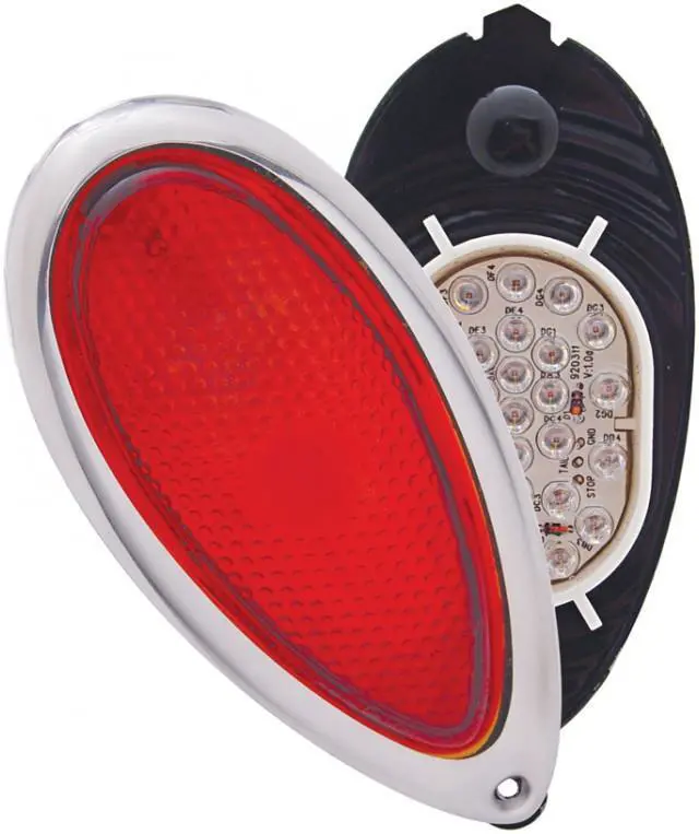 Main image of United Pacific Industries 1938-39 Ford Tail Light w/ Glass Lens - Original Style Tail Light A1060LED