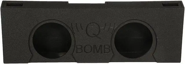 Alt view image 2 of 2 - Qpower QBGMC07212 12 in. Qbomb Dual GMC 2007-2013 Crew Cab Under Seat