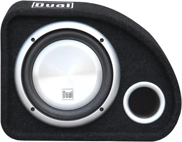 Alt view image 8 of 8 - Dual SBX101 10" 500W Car Subwoofer + Ported Sub Enclosure