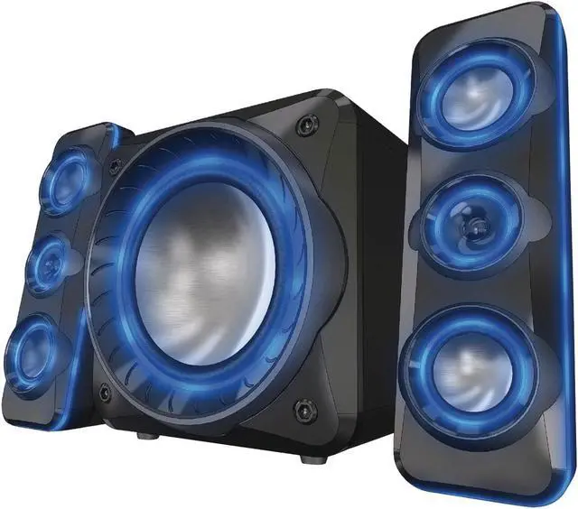 Alt view image 2 of 7 - SYLVANIA SHTIB1060-BT Light Up Bluetooth 2.1 Speaker System