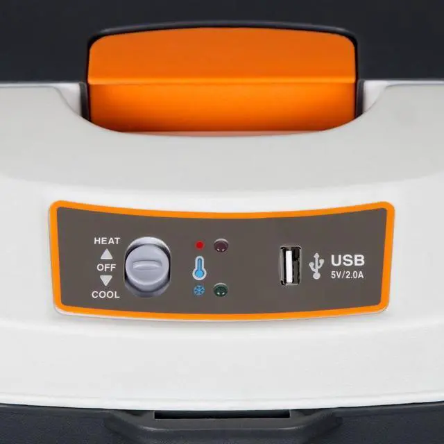 Alt view image 2 of 5 - United Pacific 10 Qt AC DC Powered Thermoelectric Cooler & Warmer 99121