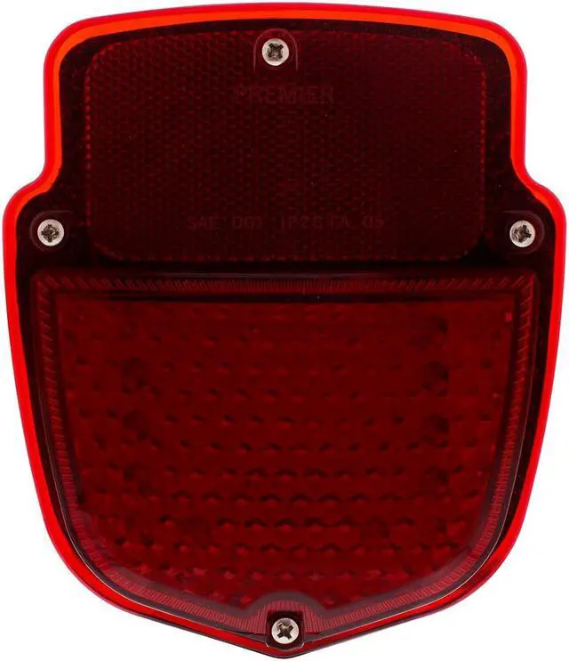 Main image of United Pacific 38 LED Tail Light With Black Housing For 1953-56 Ford Truck - R/H 110760