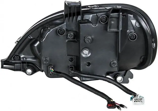 Alt view image 5 of 6 - United Pacific Chrome High Power LED Projection Headlight For 1996-2018 Freightliner Columbia - Passenger 31091