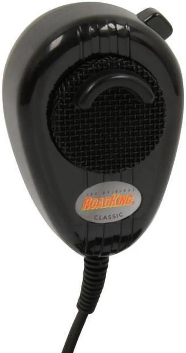 Alt view image 10 of 14 - 4-Pin Dynamic Noise Canceling CB Microphone  Black Boxed Pkg