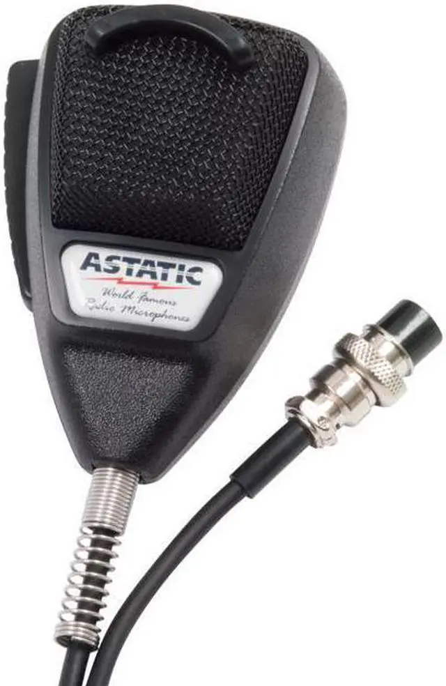 Alt view image 5 of 12 - Astatic CB Mic,Noise Cancelling,4 Pin  302-10001