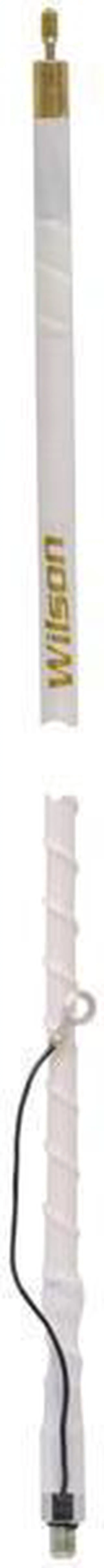 Alt view image 2 of 2 - Wilson Antennas 305-485 3' Silver Load FGT Series Fiberglass Whip, White