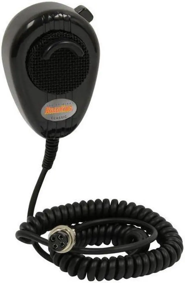 Alt view image 8 of 14 - 4-Pin Dynamic Noise Canceling CB Microphone  Black Boxed Pkg