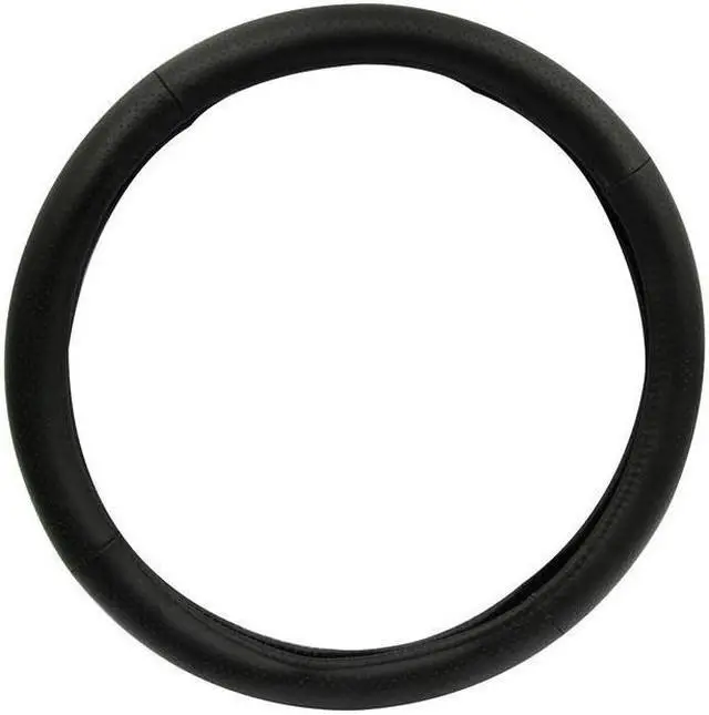 Alt view image 3 of 15 - ROADPRO R RPSW3006 18 STEERING WHEEL COVER  BLK GEN LEATHE