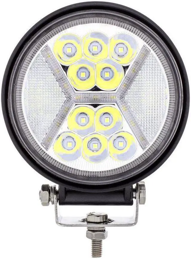 Alt view image 2 of 4 - United Pacific 36457 4.5" 24 High Power LED Work Light With "X" White Light Guide