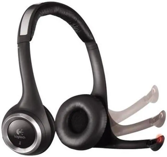 Alt view image 4 of 4 - Logitech ClearChat Wireless USB Headset - Black (OEM)