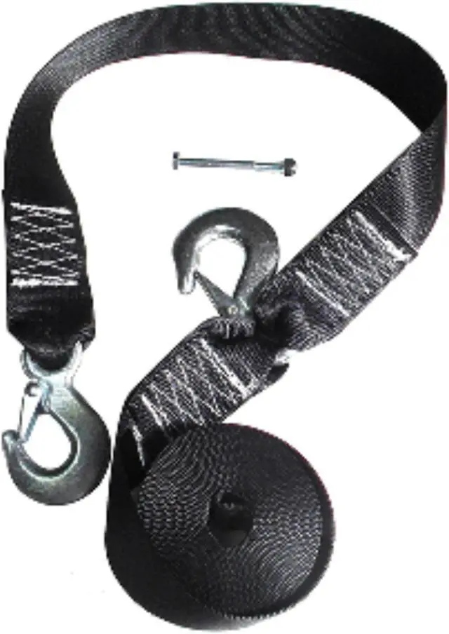 Alt view image 2 of 7 - Rod Saver Winch Strap Replacement w/Safety Strap - 20'