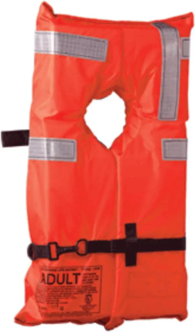 Alt view image 3 of 5 - KENT SPORTING GOODS KENT TYPE 1 ADULT COLLAR STYLE LIFE JACKET 100100-200-004-12