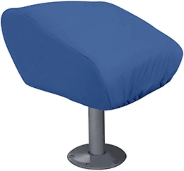 Alt view image 2 of 5 - Taylor Made Folding Pedestal Boat Seat Cover - Rip/Stop Polyester Navy