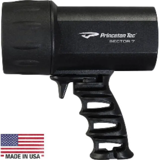 Alt view image 4 of 6 - Princeton Tec Sector 7 LED Spotlight - Black