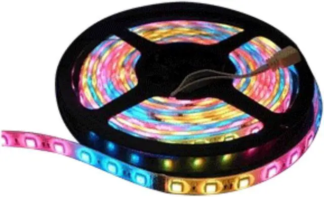 Alt view image 5 of 7 - Lunasea Flexible Strip LED - 5M w/Connector - Red/Green/Blue - 12V