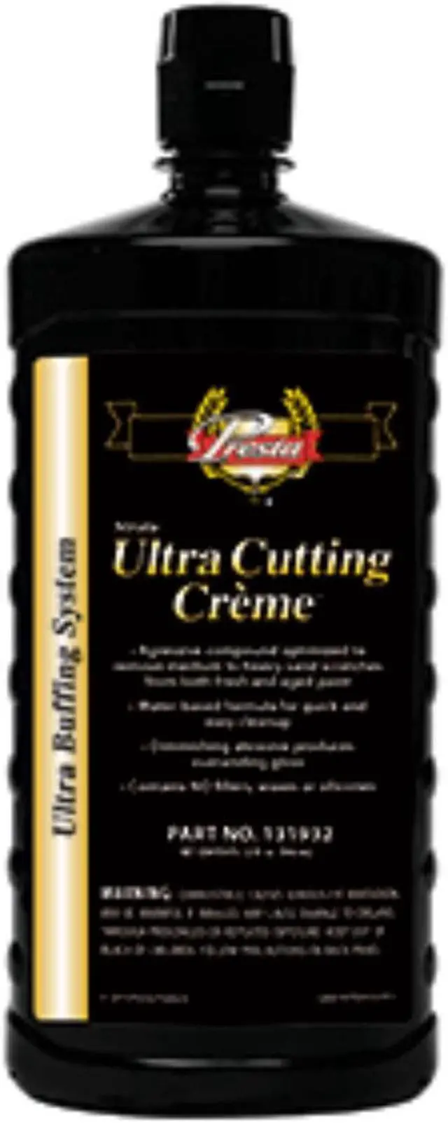 Main image of 9" Black and Beige Ultra Cutting Creme 32oz.