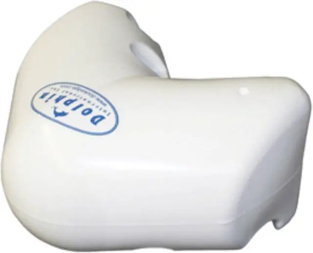 Alt view image 2 of 9 - Dock Edge Dolphin Dockside Bumper 12 x 12 Corner-White - 1064-W-F
