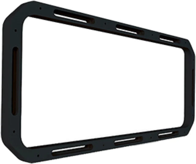 Alt view image 3 of 5 - FUSION RV-FS41SPB BLACK 41MM SPACER FOR PANEL SPEAKERS