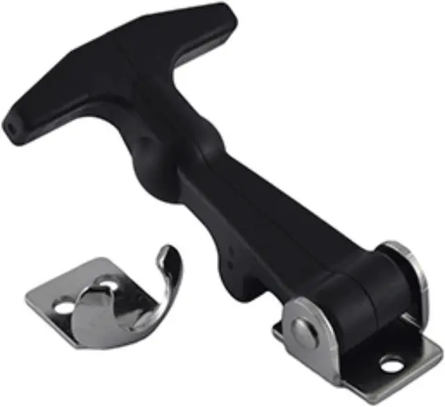 Alt view image 4 of 10 - SOUTHCO ONE PIECE FLEXIBLE HANDLE LATCH RUBBER/SS FRONT