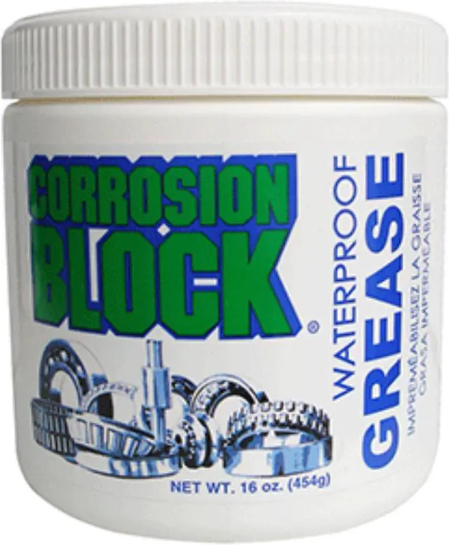 Alt view image 5 of 5 - Corrosion Block High Performance Waterproof Grease - 16oz Tub - Non-Hazmat, Non-Flammable & Non-Toxic