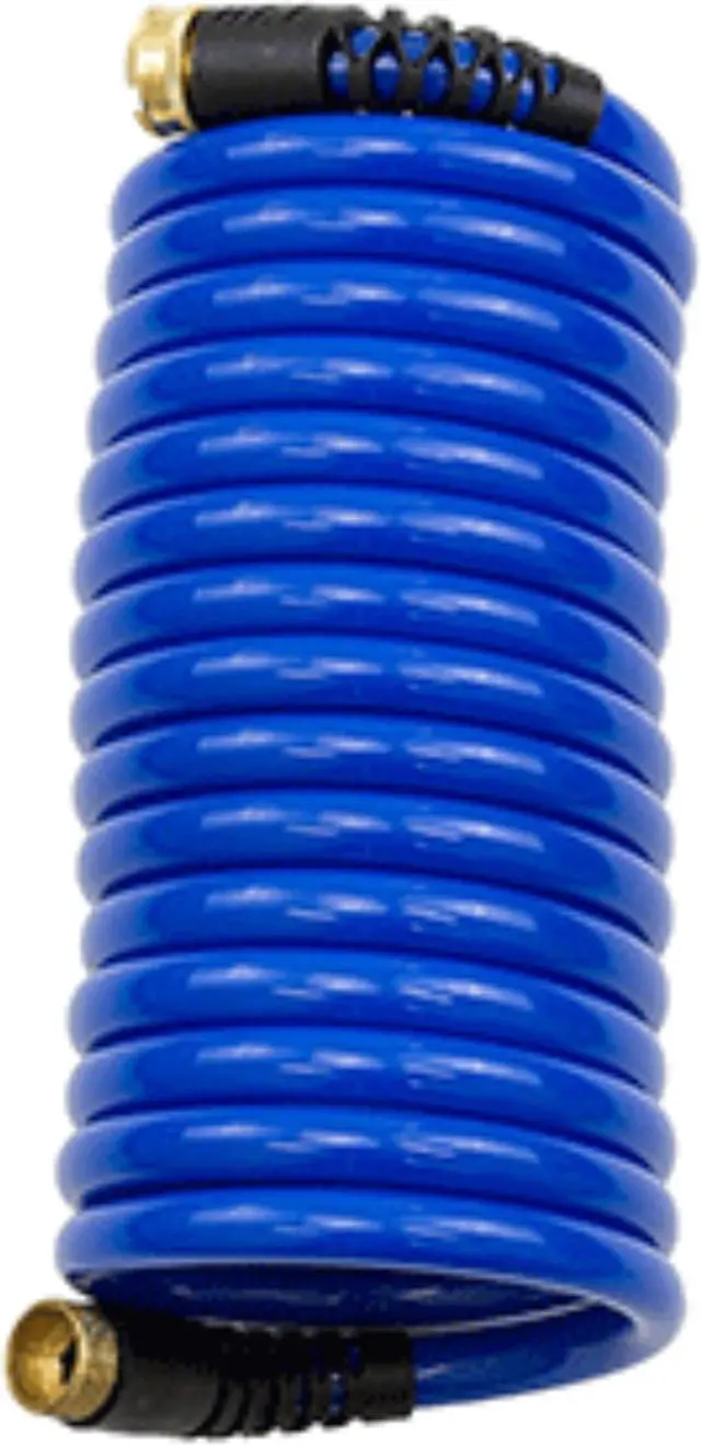 Alt view image 2 of 5 - HOSECOIL 15' BLUE HOSE WITH FLEX RELIEF