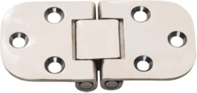 Alt view image 2 of 8 - WHITECAP FLUSH 2-PIN HINGE 3"L X 1-1/2"W 3/8" DEPTH 304SS S-3700