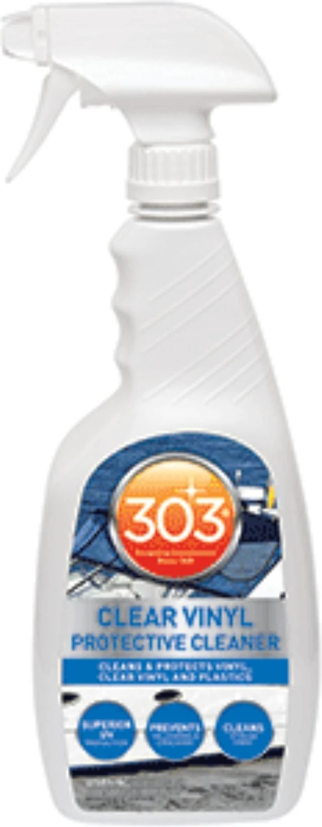 Alt view image 2 of 11 - 303 Marine Clear Vinyl Protective Cleaner w/Trigger Sprayer - 32oz