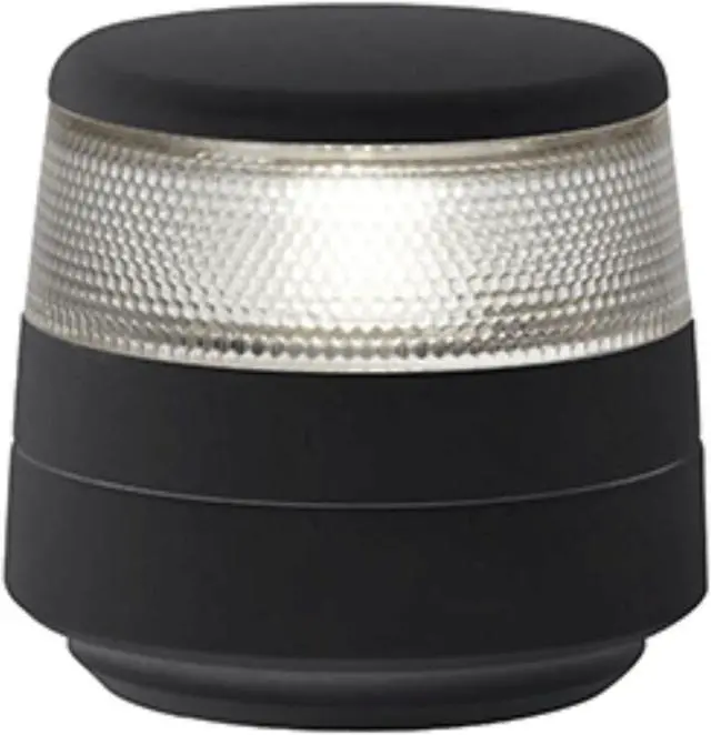 Alt view image 2 of 5 - Hella Marine Naviled 360 Compact All Round White Navigation Lamp - 2Nm - Fixed Mount - Black Base
