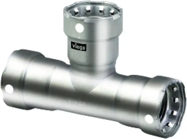 Alt view image 6 of 10 - VIEGA 95110 Viega MegaPress tee, 3/4" x 3/4" x 3/4"