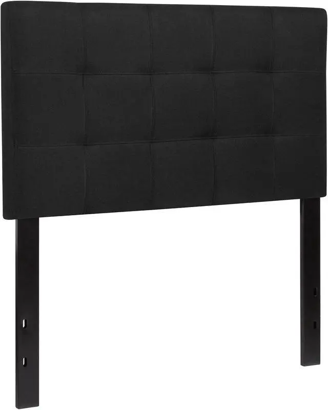 Alt view image 10 of 20 - Flash Furniture Bedford Tufted Upholstered Twin Size Headboard in Black Fabric