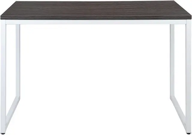 Alt view image 18 of 20 - Flash Furniture 47"W Commercial Grade Industrial Style Office Computer Desk - Rustic Gray