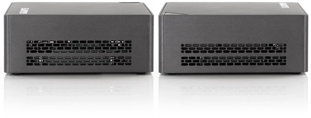 Alt view image 5 of 7 - GIGABYTE BRIX Mini PC, Intel Quad-Core Celeron J4105 Upto 2.5GHz, 4GB RAM, 128GB SSD, HDMI, Mini DisplayPort, LAN, Wi-Fi, Bluetooth, Windows 10 Pro