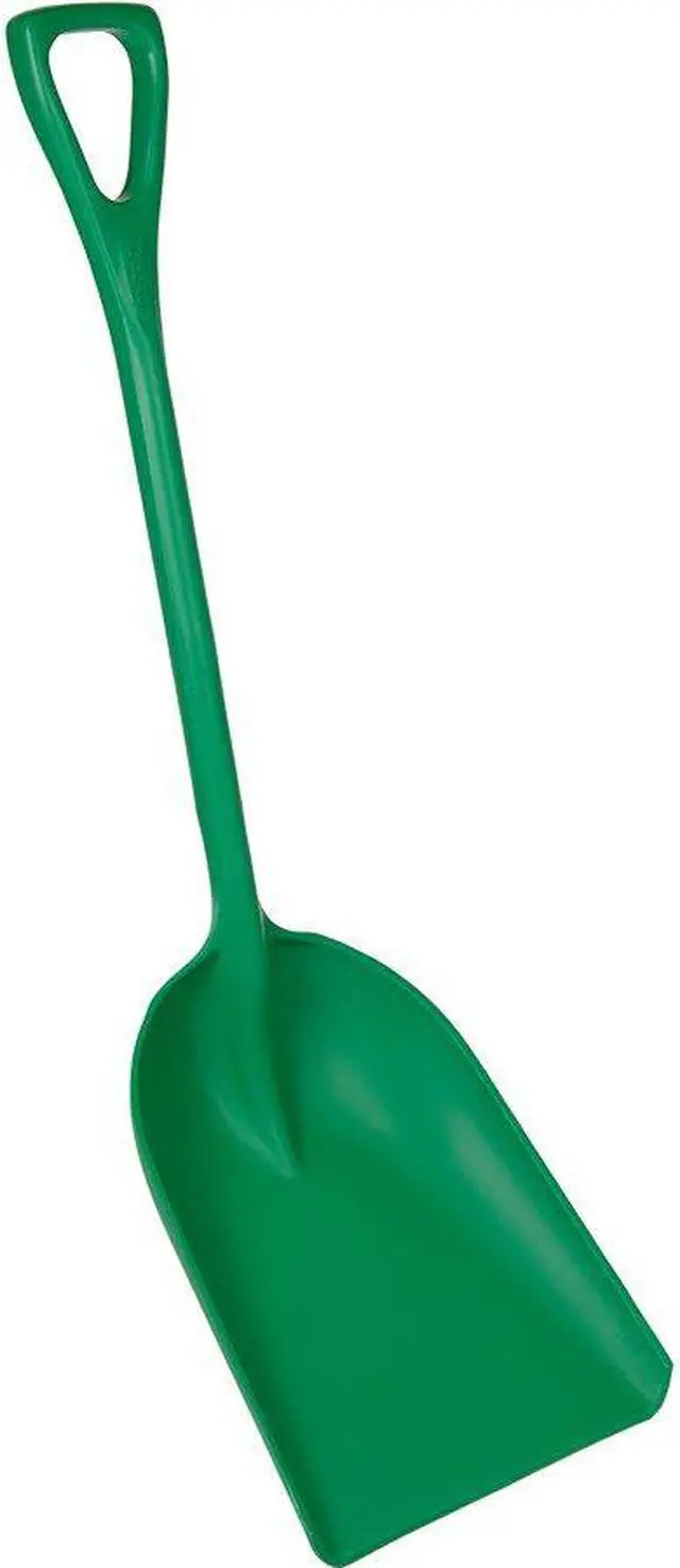Main image of Remco Hygienic Shovel,Green,14 x 17 In,42 In L  69822