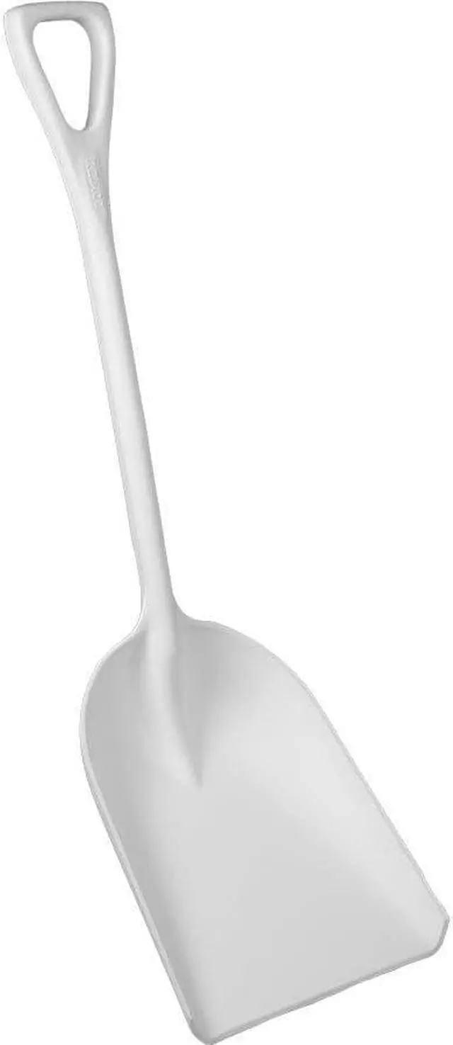Main image of Plastic Shovel, White, 14 x 17 In, 42 In L
