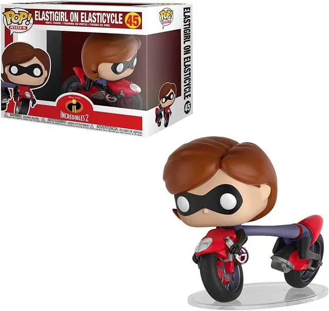 Main image of POP Rides: Incredibles 2 – Elastigirl on Elasticycle Vinyl Figure